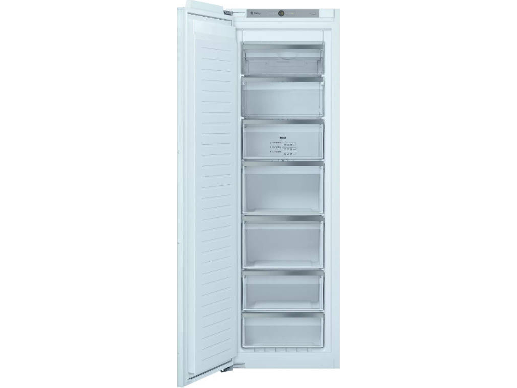 Congelador Vertical Integrable BALAY 3GIF737F (No Frost - 177.2 cm - 211 L - Blanco)