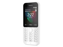 Teléfono móvil NOKIA 222 blanco