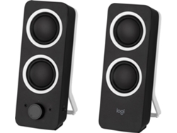 Altavoces 2.0 LOGITECH Z200 negro (PC - 10 W - Control de volumen)