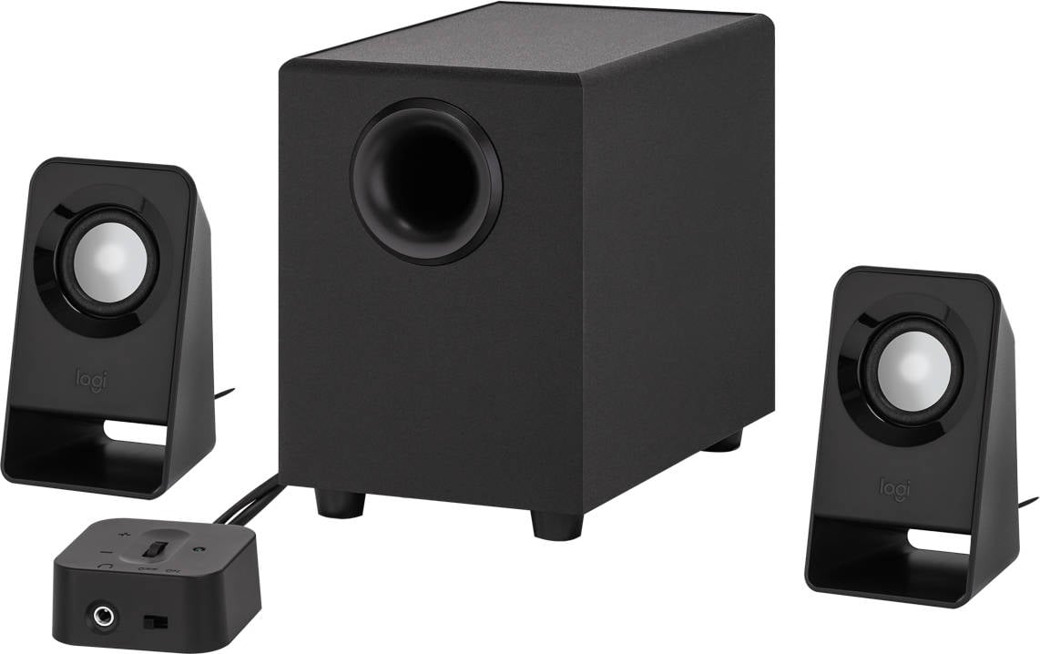 Altavoces 2.1 LOGITECH Z213 (PC - 7 W - Control de volumen)