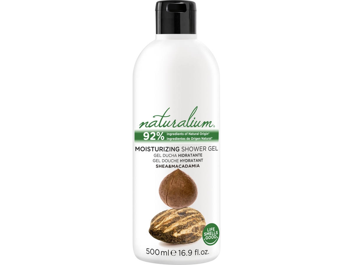 Gel de Baño NATURALIUM Karité y Macadamia (500 ml)