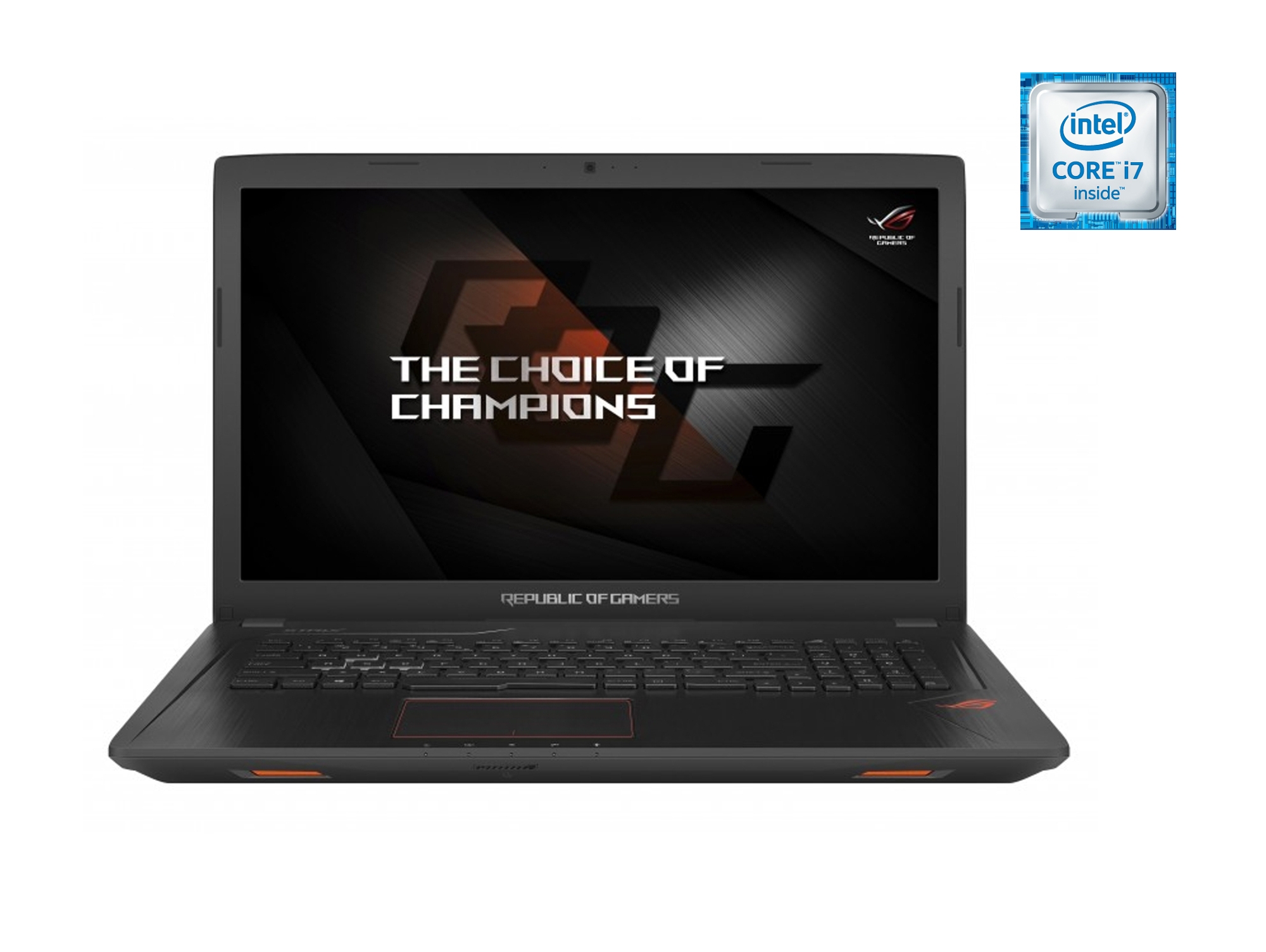 Portátil Gaming ASUS ROG STRIX GL753VD-GC189T (Intel Core i7-7700HQ - NVIDIA GeForce GTX 1050 - RAM: 32 GB - 1 TB HDD + 256 GB SSD - 17.3'')