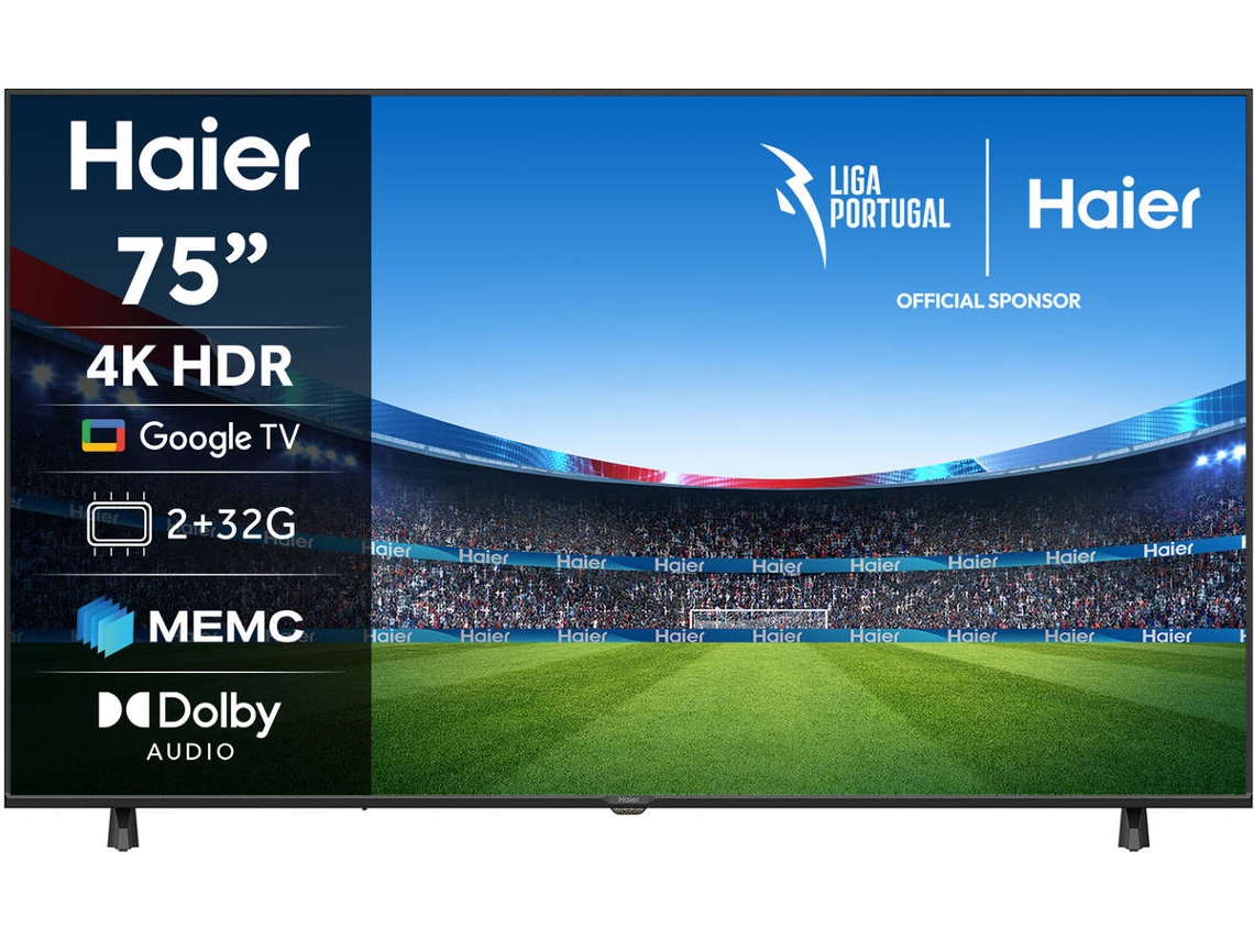 TV HAIER H75K85FUX (LED - 75'' - 189 cm - 4K Ultra HD - Smart TV)