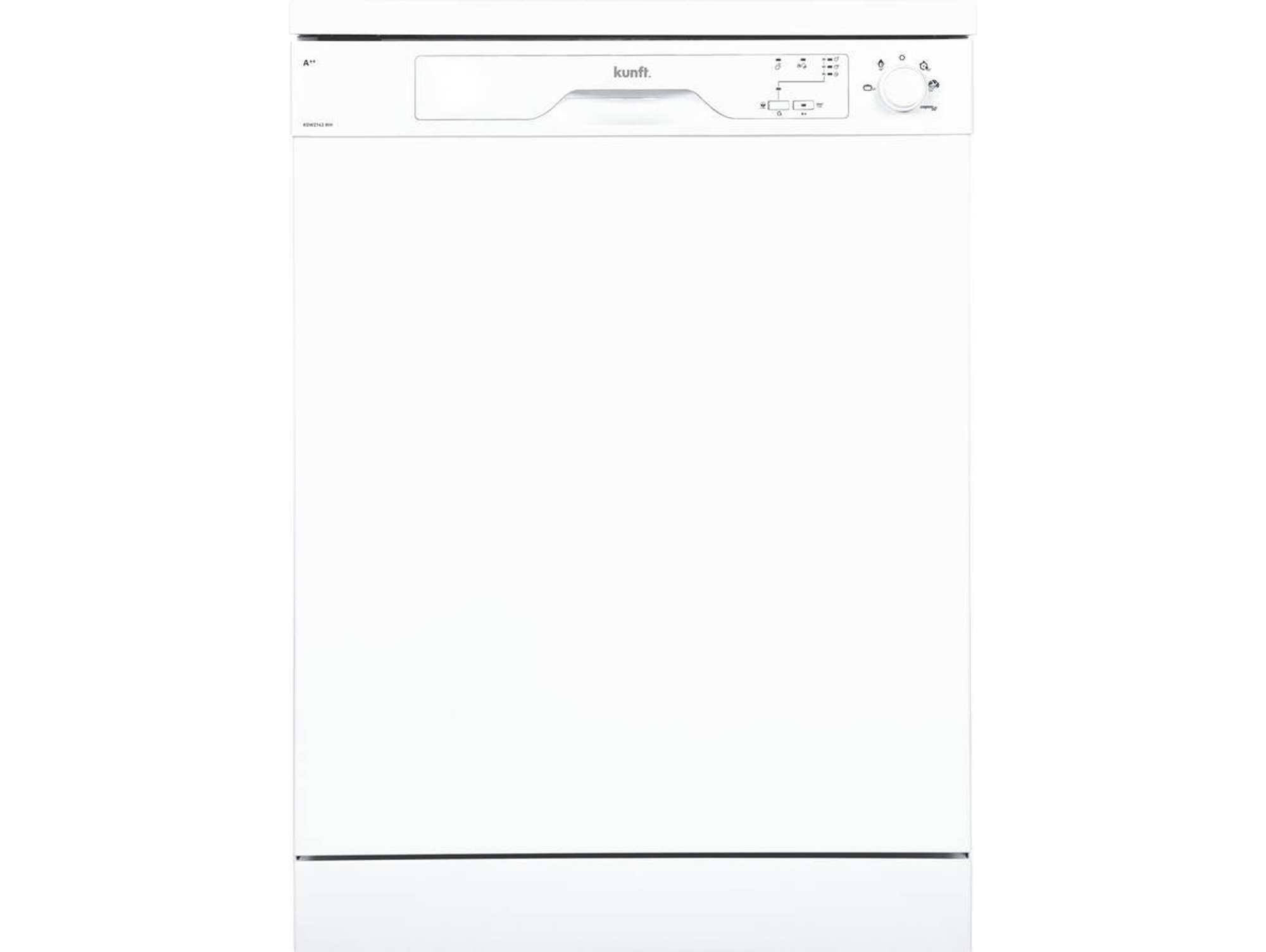 Lavavajillas Reacondicionado KUNFT KDW2743 WH (Grado A - 12 cubiertos - 60 cm - Blanco)