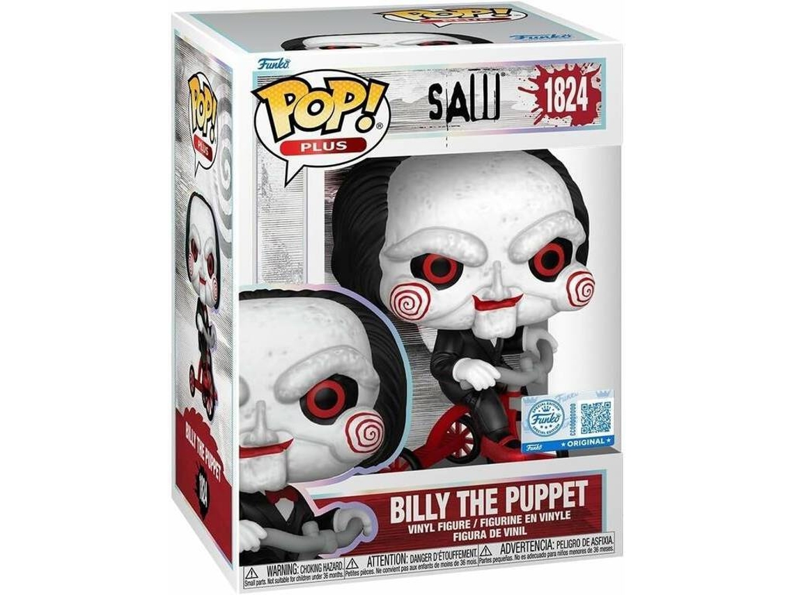 Figura FUNKO Pop! Plus: Saw - Billy the Puppet (Posible Chase)