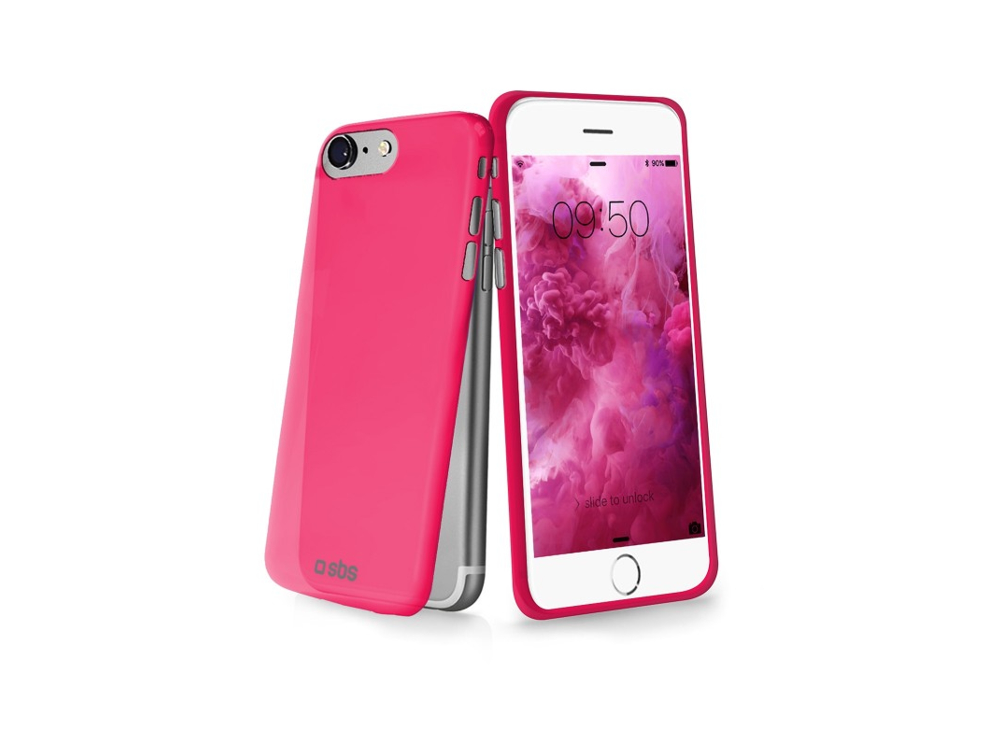 Carcasa iPhone 7, 8 SBS Extra-Slim Rosa