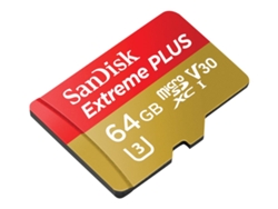 Tarjeta de Memoria Micro SD SANDISK 64GB RESC.95MB V30 U-I