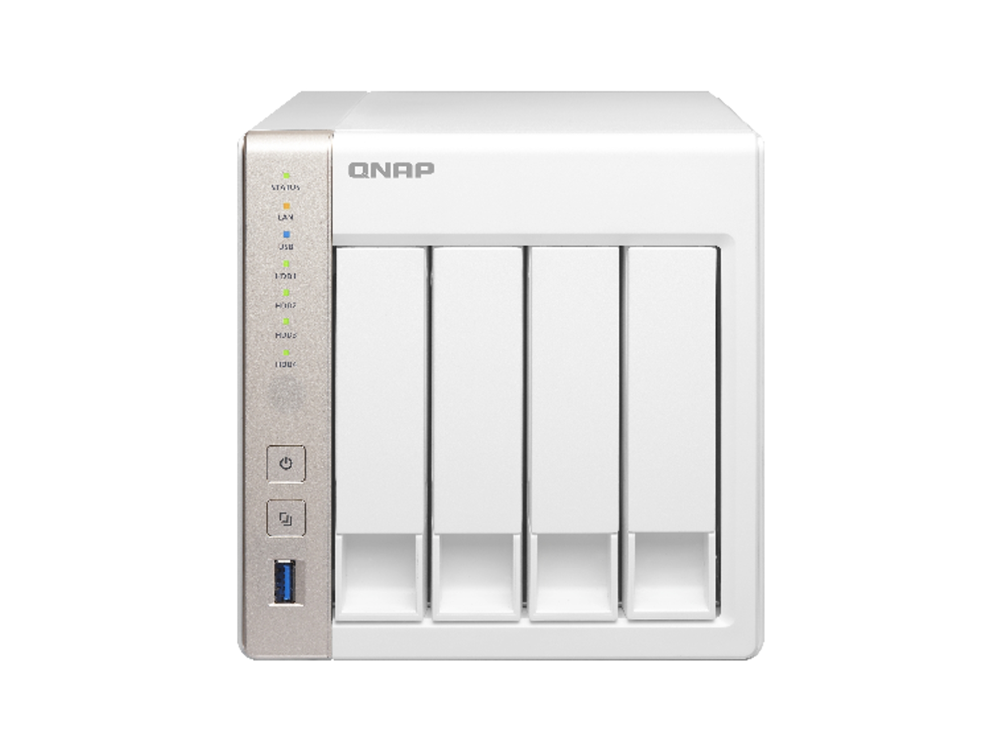 NAS QNAP TS-4512G 4BAH (4 BahÃ­as - 0 TB)