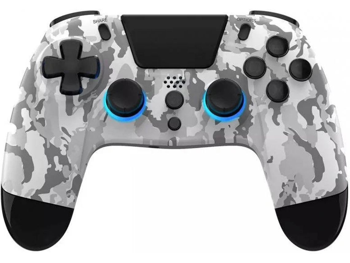 Mando PS4 GIOTECK VX-4+ Camo Gris (Inalámbrico)