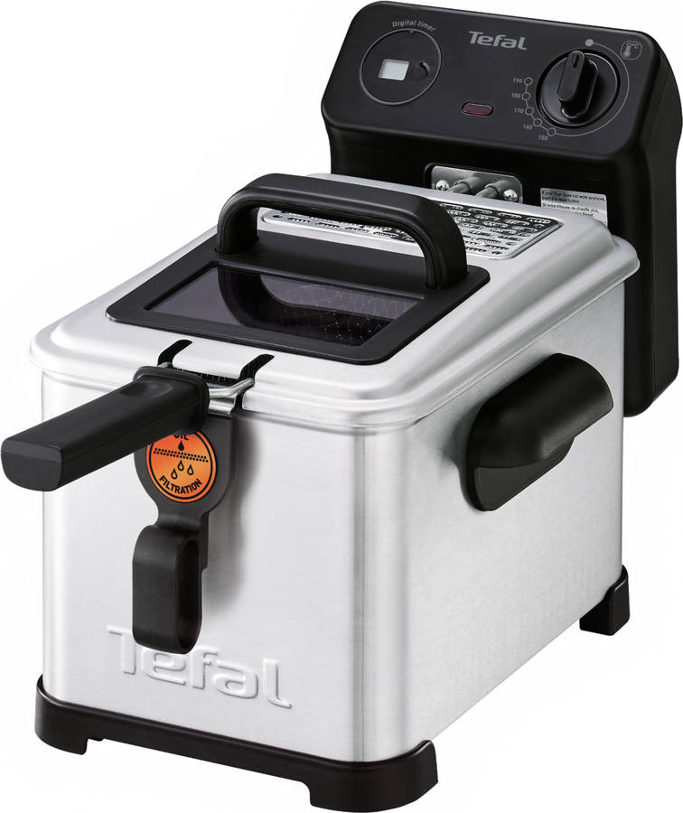 Freidora Semi-Profesional TEFAL FR5161 (1.3 kg - Inox)