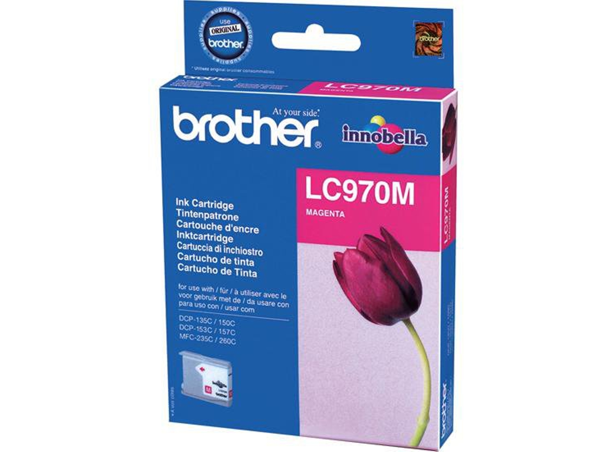 Cartucho BROTHER LC970 Magenta (LC-970M)