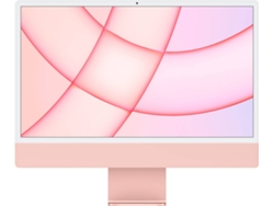 iMac APPLE MGPM3Y/A Rosa (24'' - Apple M1 - RAM: 8 GB - 256 GB SSD PCIe - GPU 8-core)