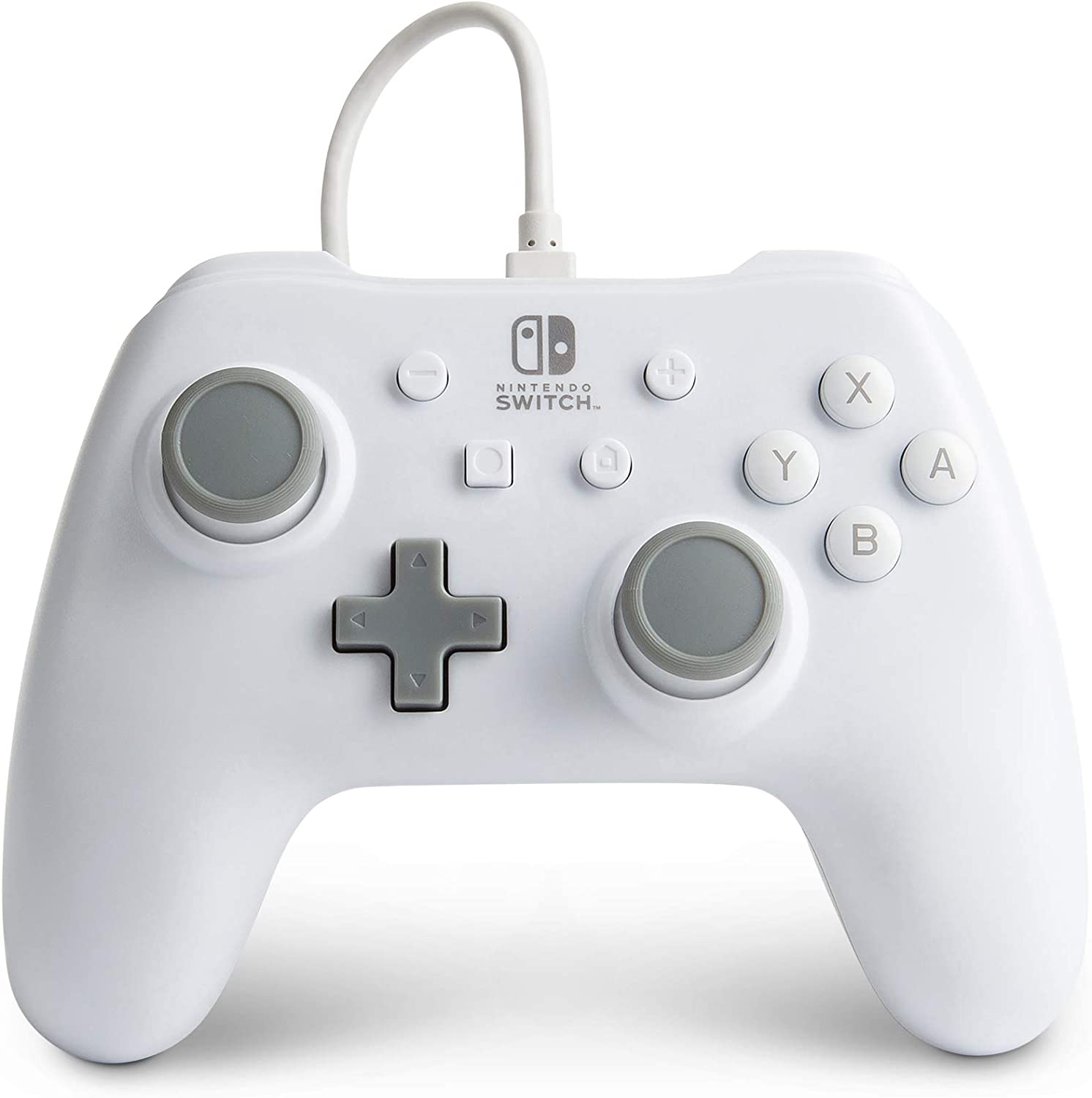 Mando con Cable NINTENDO Blanco (Nintendo Switch)