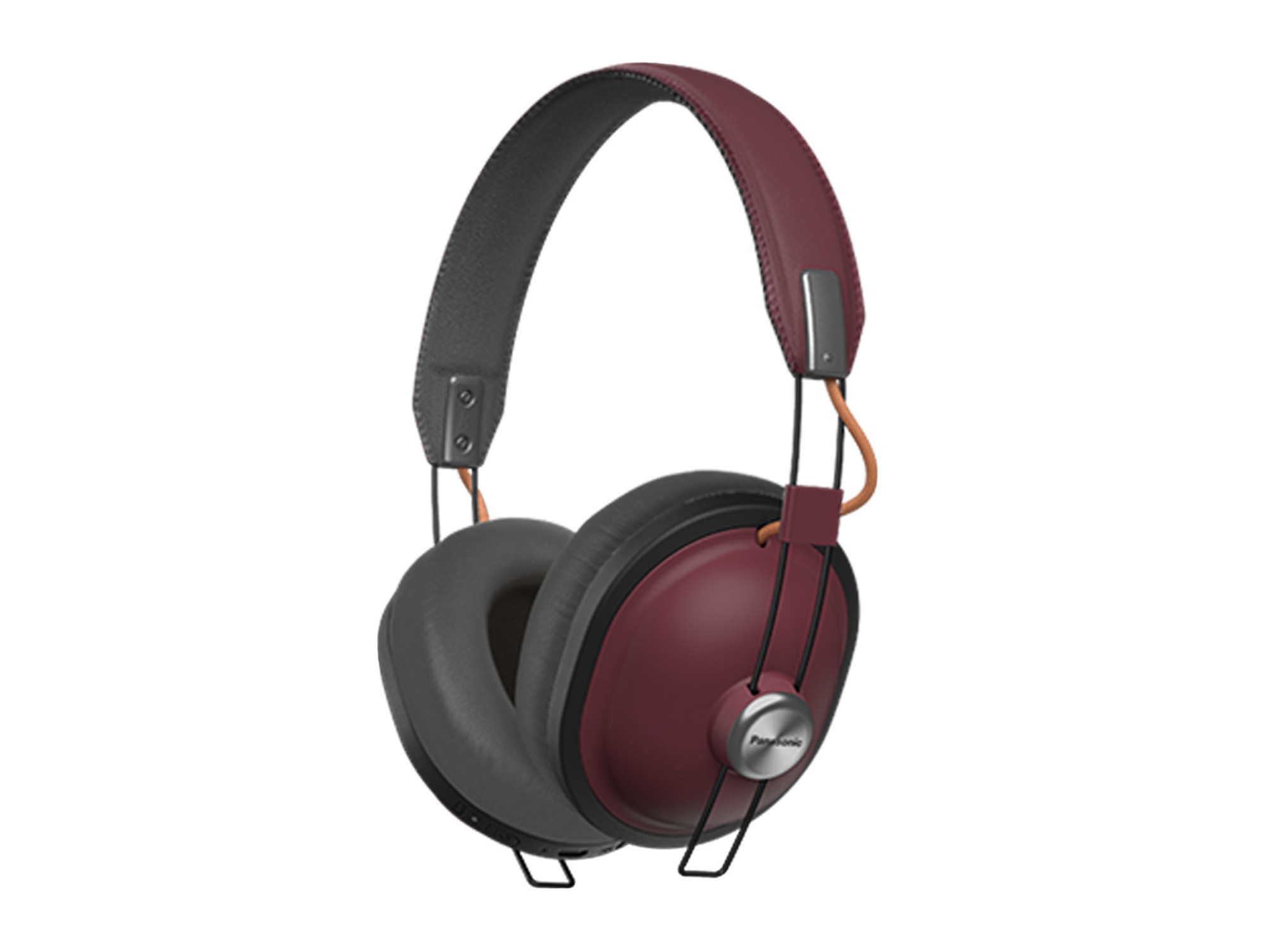 Auriculares Bluetooth PANASONIC Retro Rp-Htx80Be (Over Ear - Micrófono - Negro)