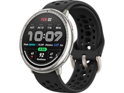Smartwatch AMAZFIT Active 2 Redondo (Silicona - Negro)