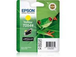 Cartucho de tinta original EPSON T0544, Rana 13 ml, Amarillo, C13T05444010