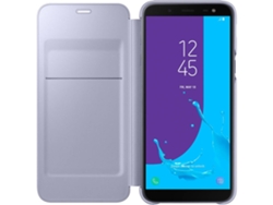 Funda SAMSUNG Galaxy J6 Flip Wallet Azul