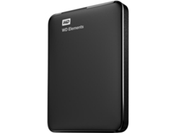 Disco HDD Externo WESTERN DIGITAL Elements (Negro - 500 GB - USB 3.0)