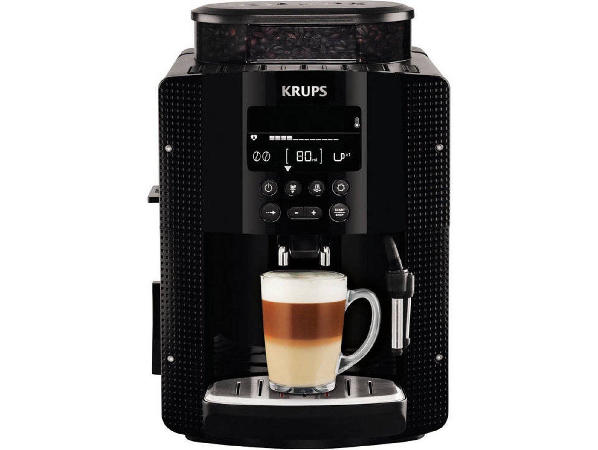 Cafetera KRUPS EA815070 (15 bar - 3 Niveles de molienda)