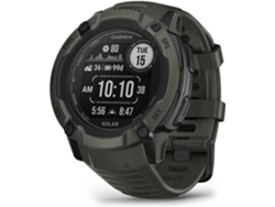 Smartwatch GARMIN Instinct 2X (Bluetooth - Hasta 40 días de autonomía con Energía Solar - Verde)