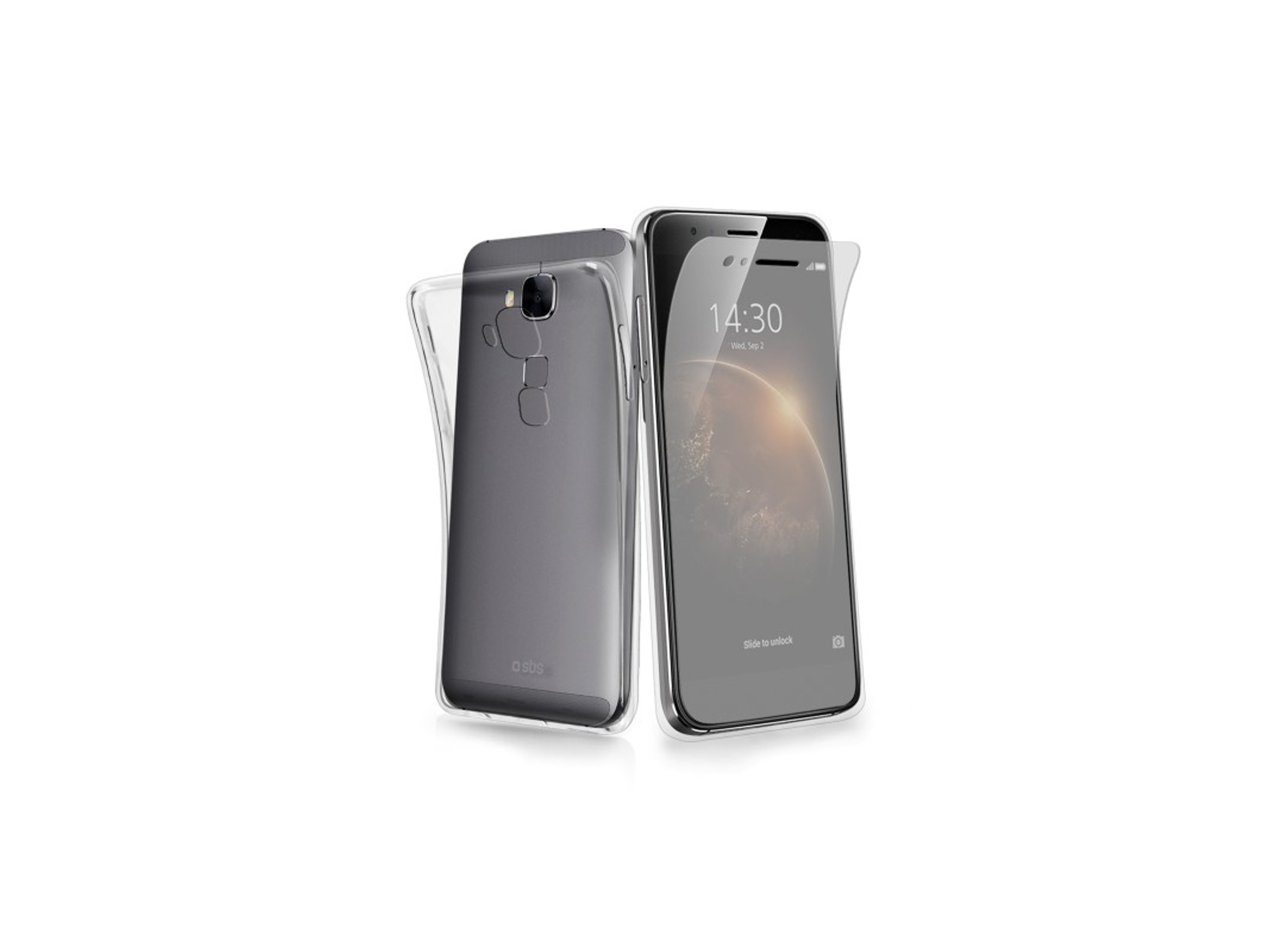 Carcasa y Protector de Pantalla Huawei GX8 SBS Aero Transparente