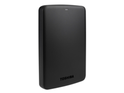 Disco HDD Externo TOSHIBA Canvio (Negro - 3 TB - USB 3.0)