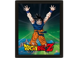 Poster 3D DRAGON BALL Z Goku - Super Saiyan