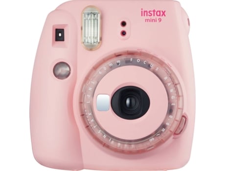 Cámara Instantánea FUJIFILM Instax Mini 9 Clear Rosa