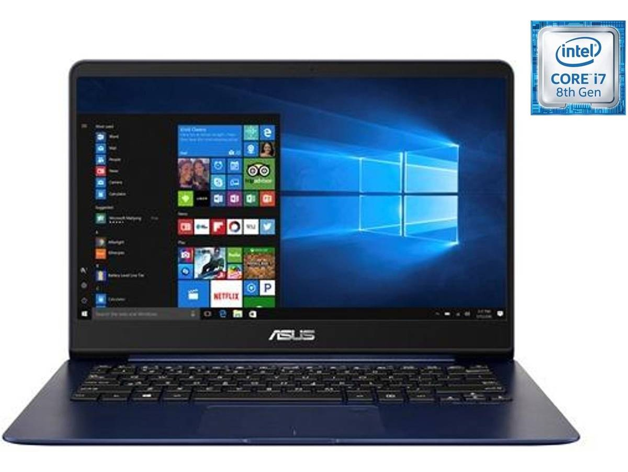 Portátil ASUS ZenBook UX430U-GV264T (Caja Abierta - 14'' - Intel Core i7-8550U - RAM: 8 GB - 256 GB SSD - Intel UHD 620)