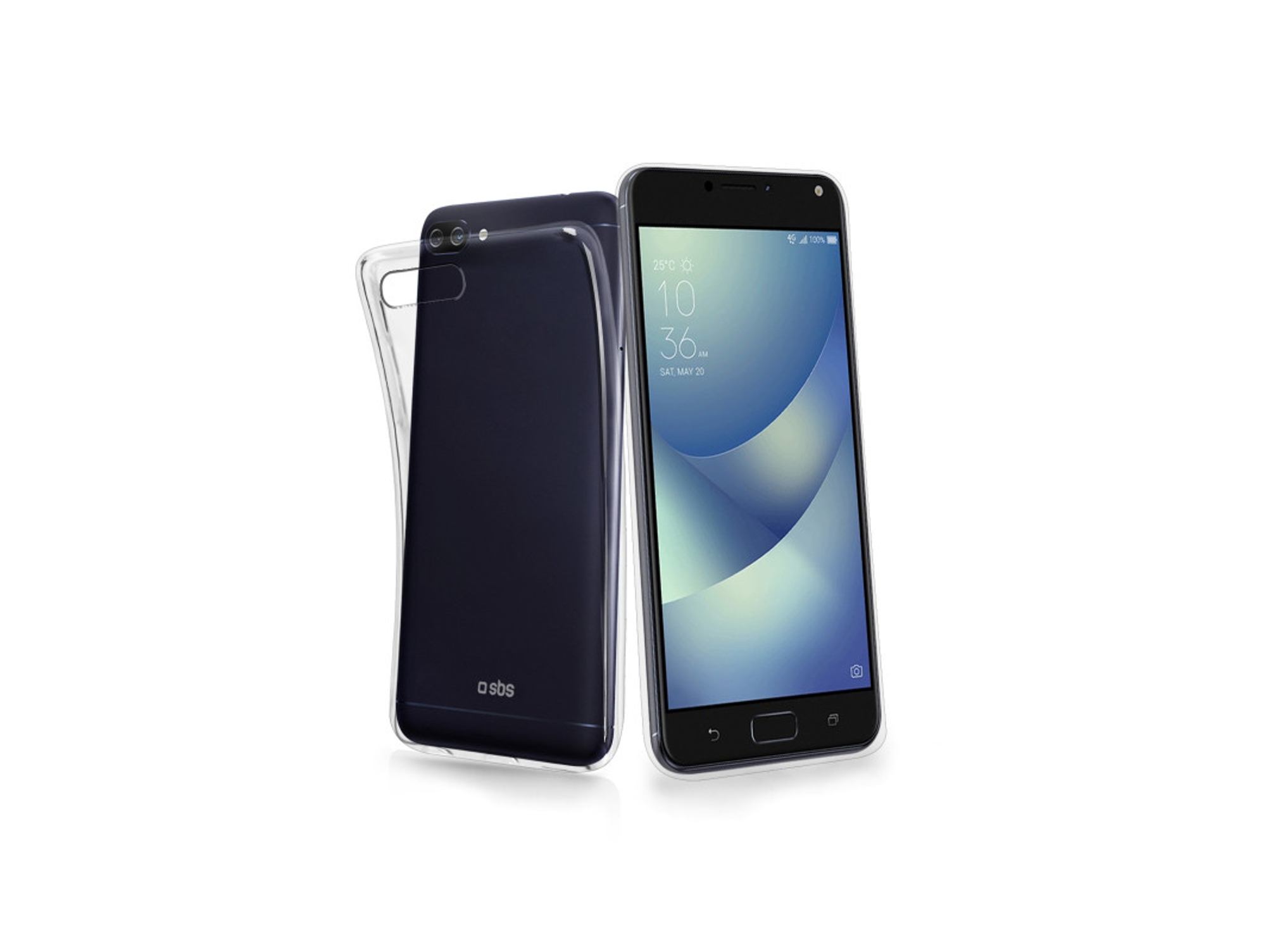 Carcasa Asus Zenfone 4 Max SBS Skinny Transparente
