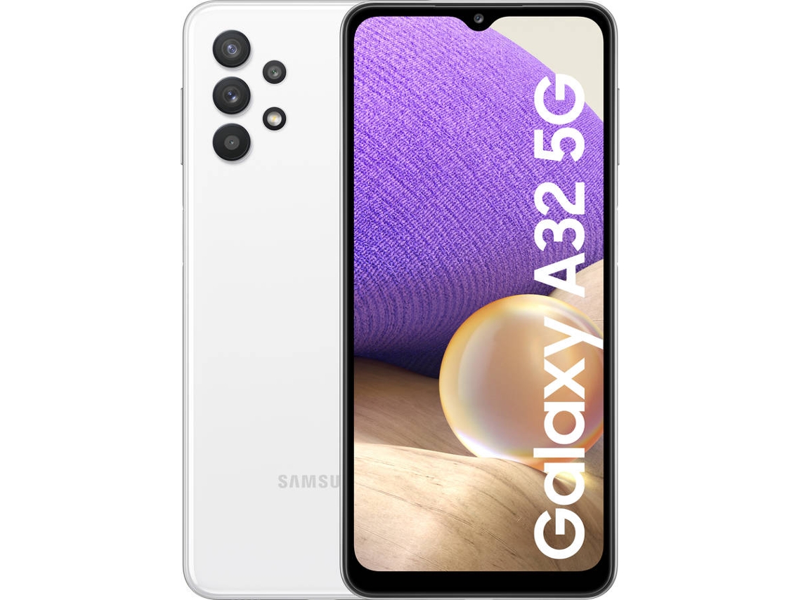 Smartphone SAMSUNG Galaxy A32 5G (6.5'' - 4 GB - 128 GB - Blanco)
