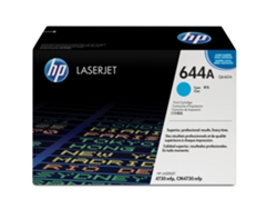 Cartucho de tóner original LaserJet HP 644A cian para Laserjet 4730 series