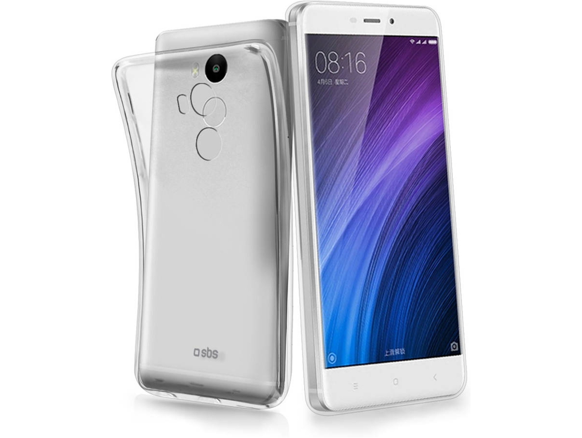 Carcasa SBS Skinny Xiaomi Redmi 4, Redmi 4 Pro Transparente