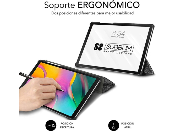 Funda Tablet SUBBLIM Shock Case (Samsung - 10.1'' - Negro)
