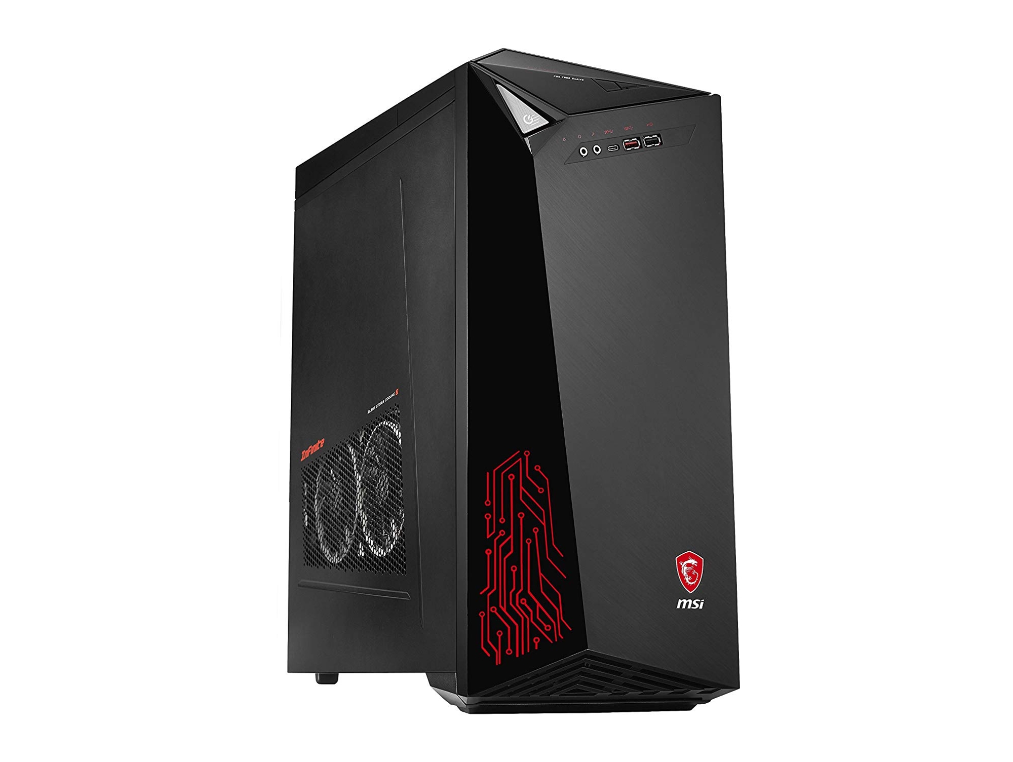 Desktop Gaming MSI Infinite 8RA-094XEU (Intel Core i5-8400 - NVIDIA GeForce GTX 1050 - RAM: 8 GB - 1 TB HDD)