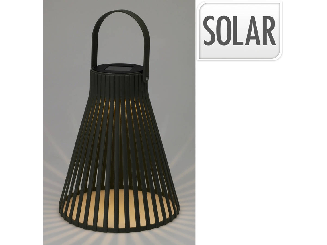 Farol solar IPAE-PROGARDEN (24 cm - Negro)