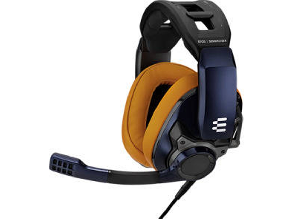 Auriculares Gaming Con Cable SENNHEISER Gsp 602 (Over Ear - Multiplataforma - Noise Cancelling - Azul)