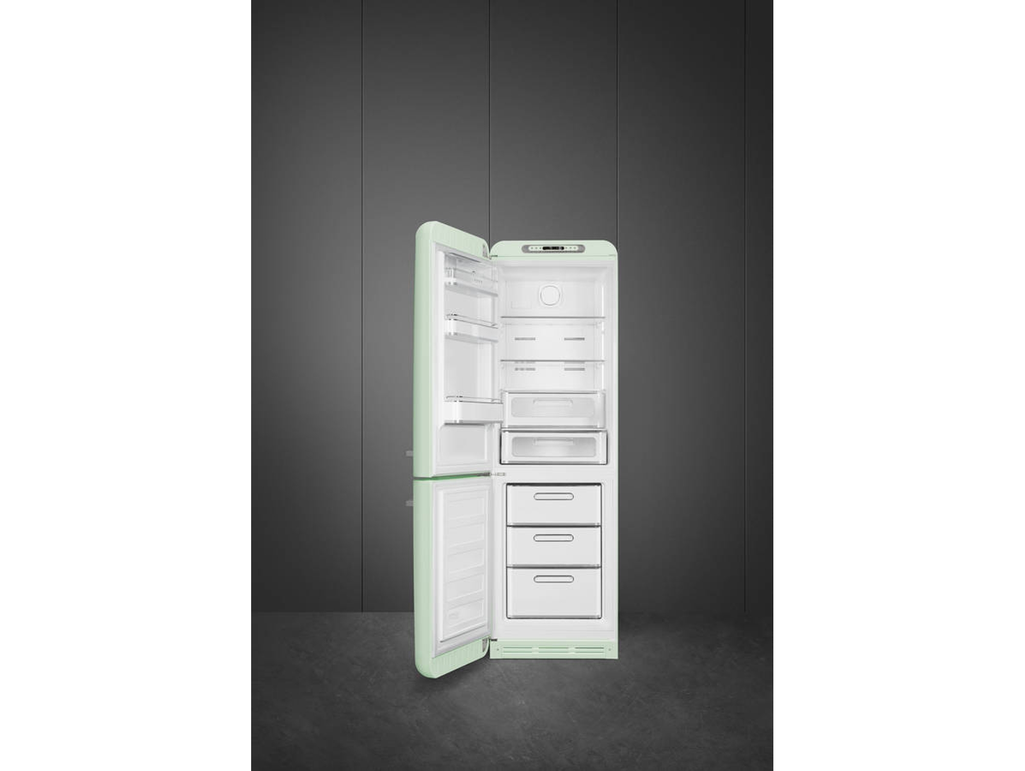 Frigorífico Combi SMEG FAB32LPG3 (No Frost - 196.8 cm - 331 L - Verde)