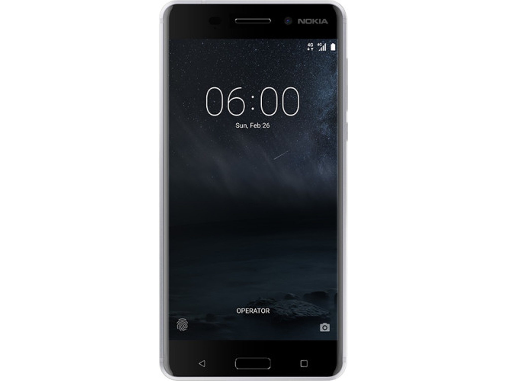 Smartphone NOKIA 6 (5.5'' - 3 GB - 32 GB - Plateado)