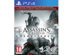 Juego PS4 Assassin's Creed III (Remastered - M18)