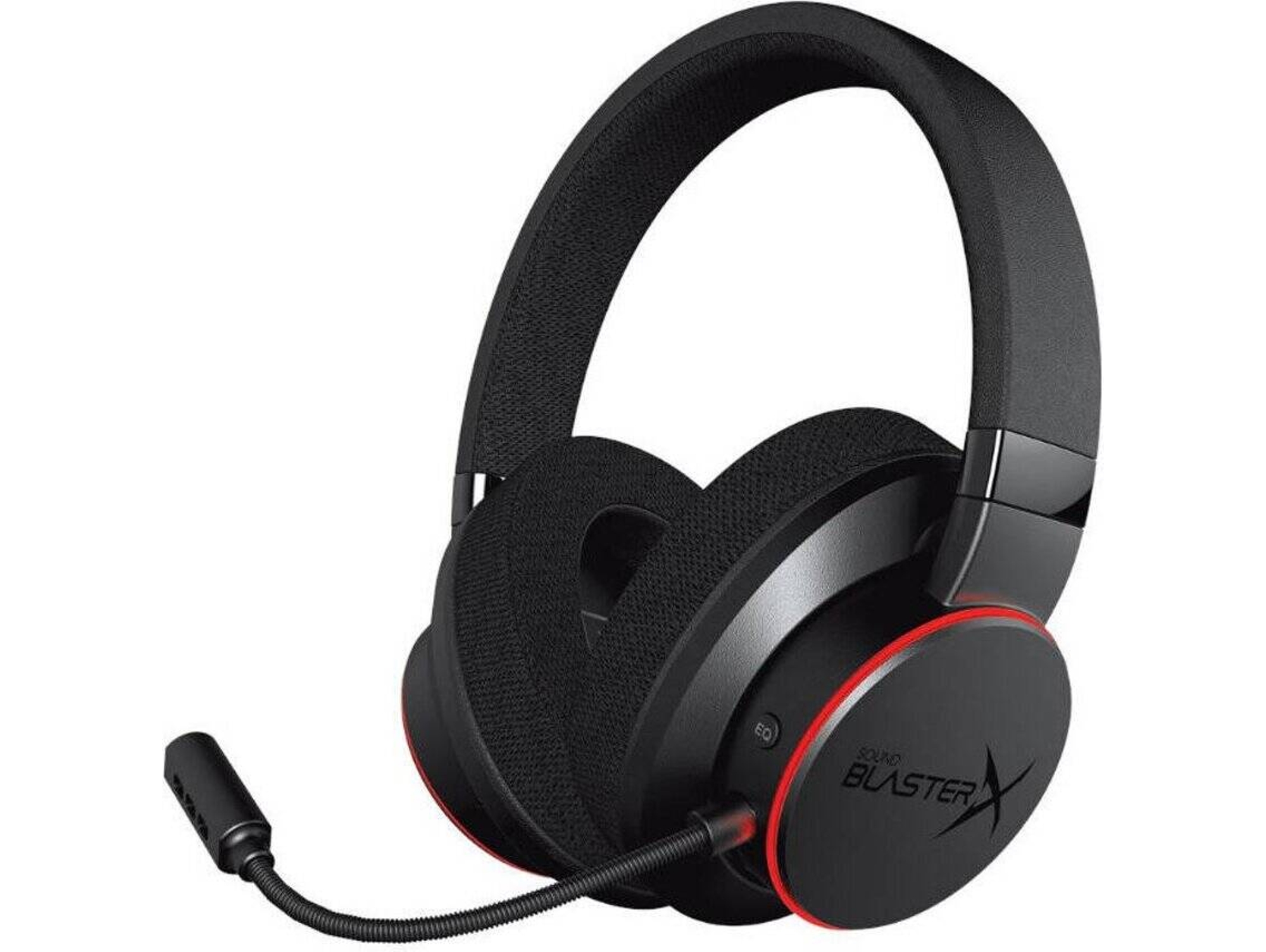 Auriculares Gaming Con Cable CREATIVE Sound BlasterX H6 (Over Ear - Multiplataforma - Negro)