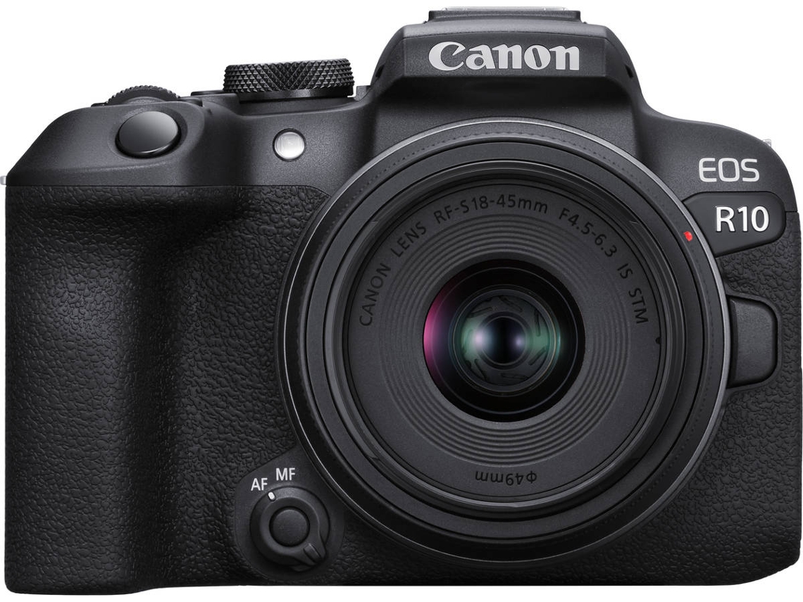 Kit Cámara CANON EOS R10 + RF-S 18 - 45mm f/3.5-6.3 IS STM (APS-C)