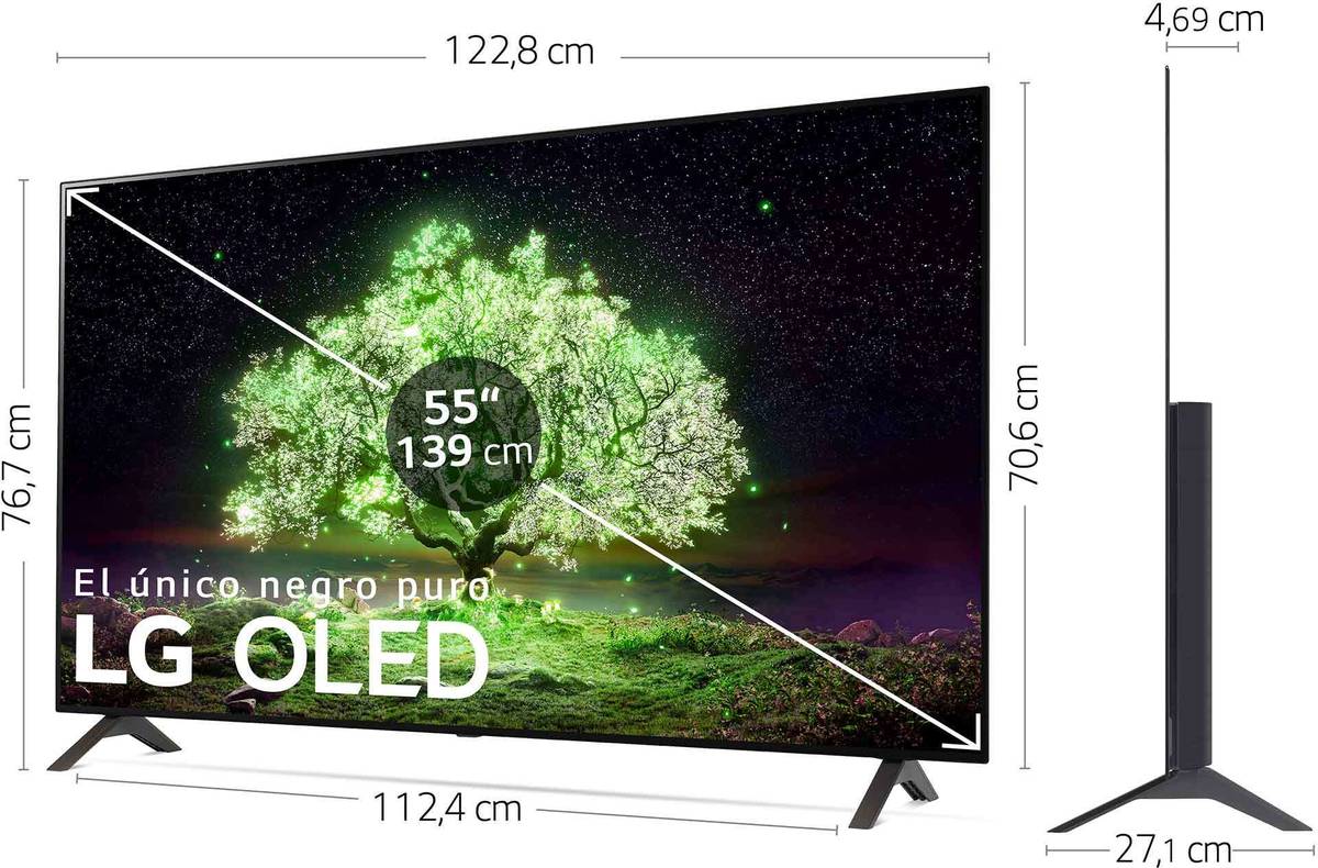 TV LG 55A16LA (OLED - 55'' - 140 cm - 4K Ultra HD - Smart TV)