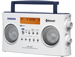 Radio Portátil SANGEAN DPR-26 BT Blanca