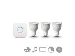 Pack 3 Bombillas PHILIPS HUE GU10