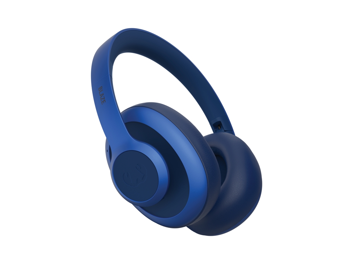Auriculares Bluetooth FRESH 'N REBEL Clam Blaze (Over Ear - Micrófono - Azul)