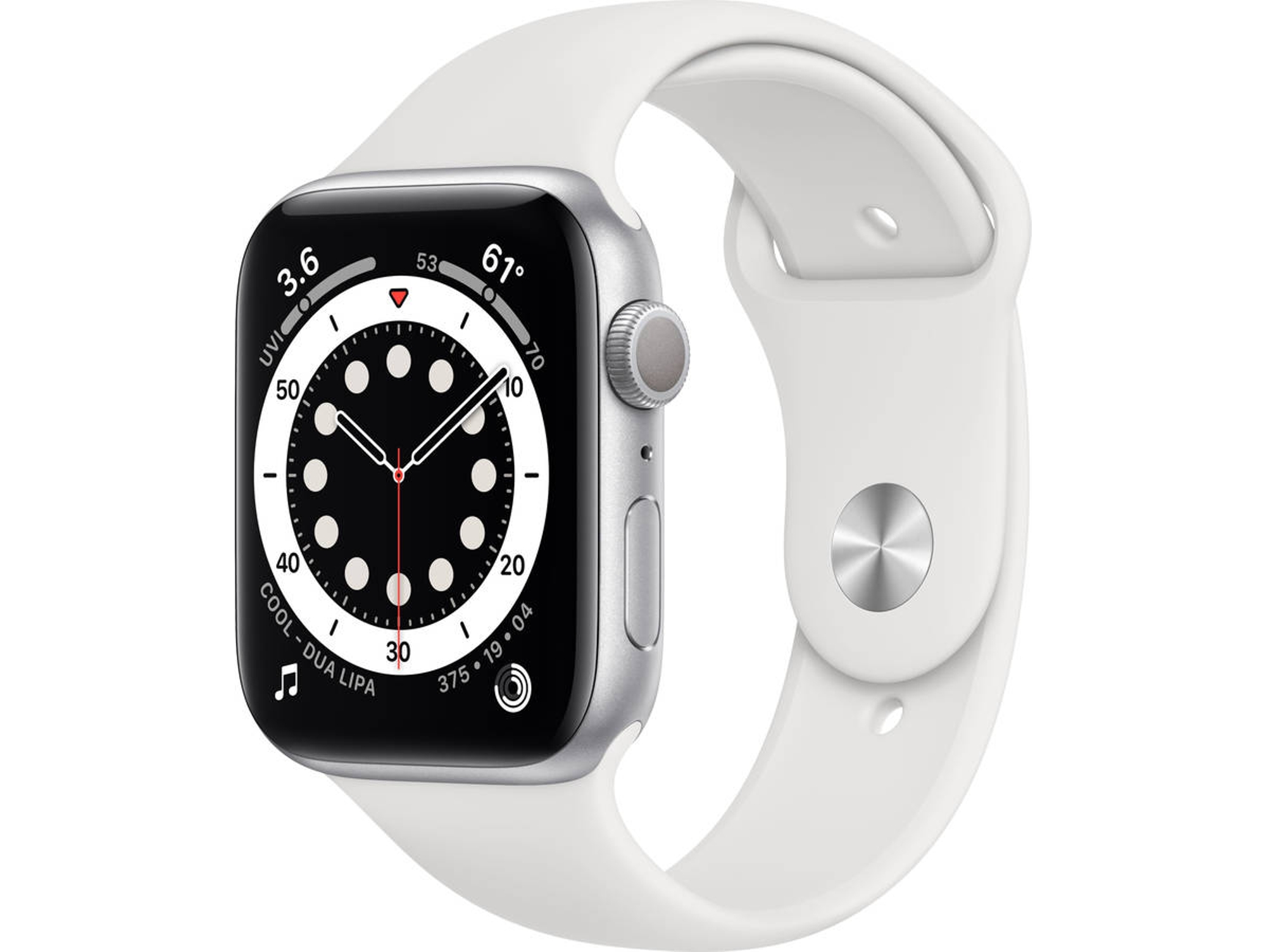 APPLE Watch Series 6 Gps 44mm Aluminio plata