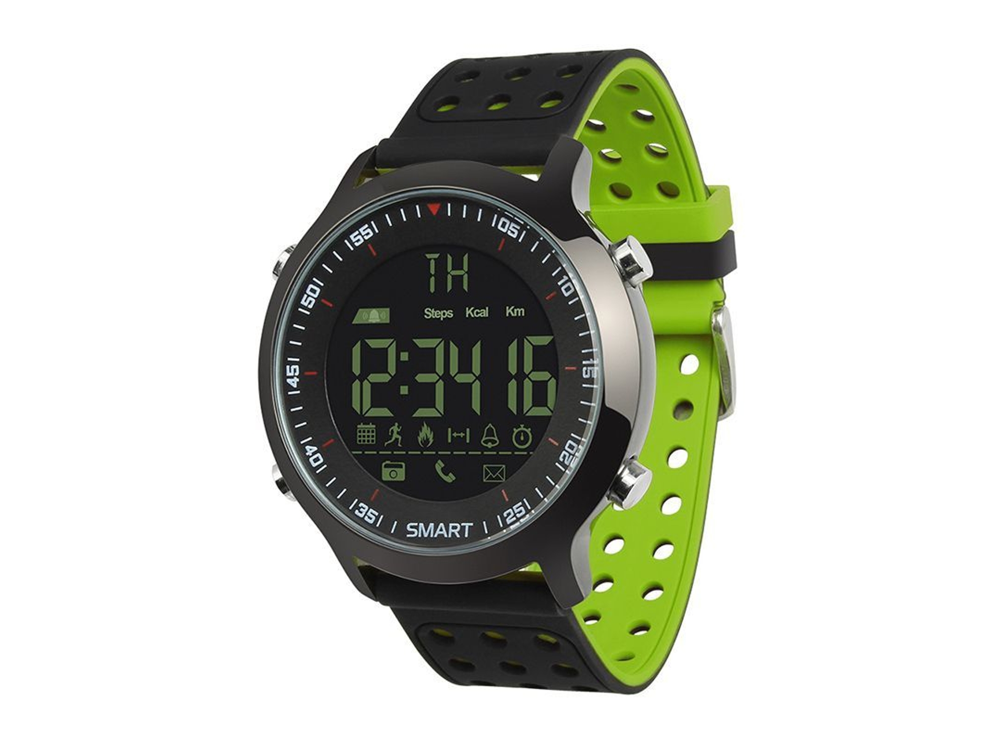 Reloj deportivo LEOTEC Hardy Life (Bluetooth - 1 año de autonomía - Verde)