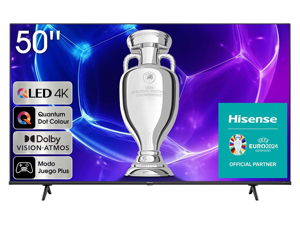 TV HISENSE 50E7KQ Dobly Vision (QLED - 50'' - 127 cm - 4K Ultra HD - Smart  TV)