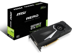 Tarjeta Gráfica nVidia MSI GeForce GTX 1070 Aero Oc 8GB DDR5